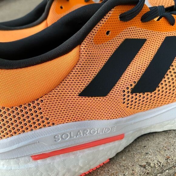 ADIDAS Solarglide 5 Shoes Men\'sAthletic Running Sneaker Shoe Orange Black GX5470 main image 8